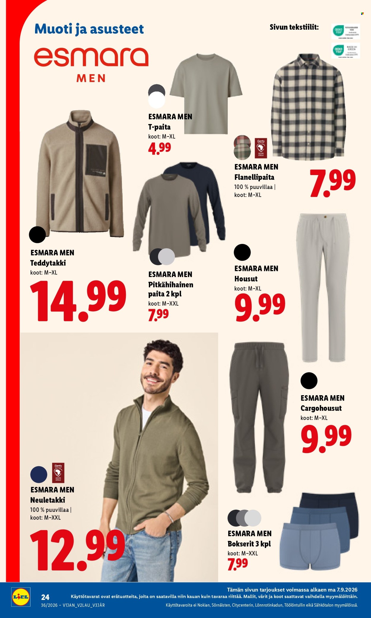 Lidl tarjoukset - 07.09.2026 - 09.09.2026. Sivu 10