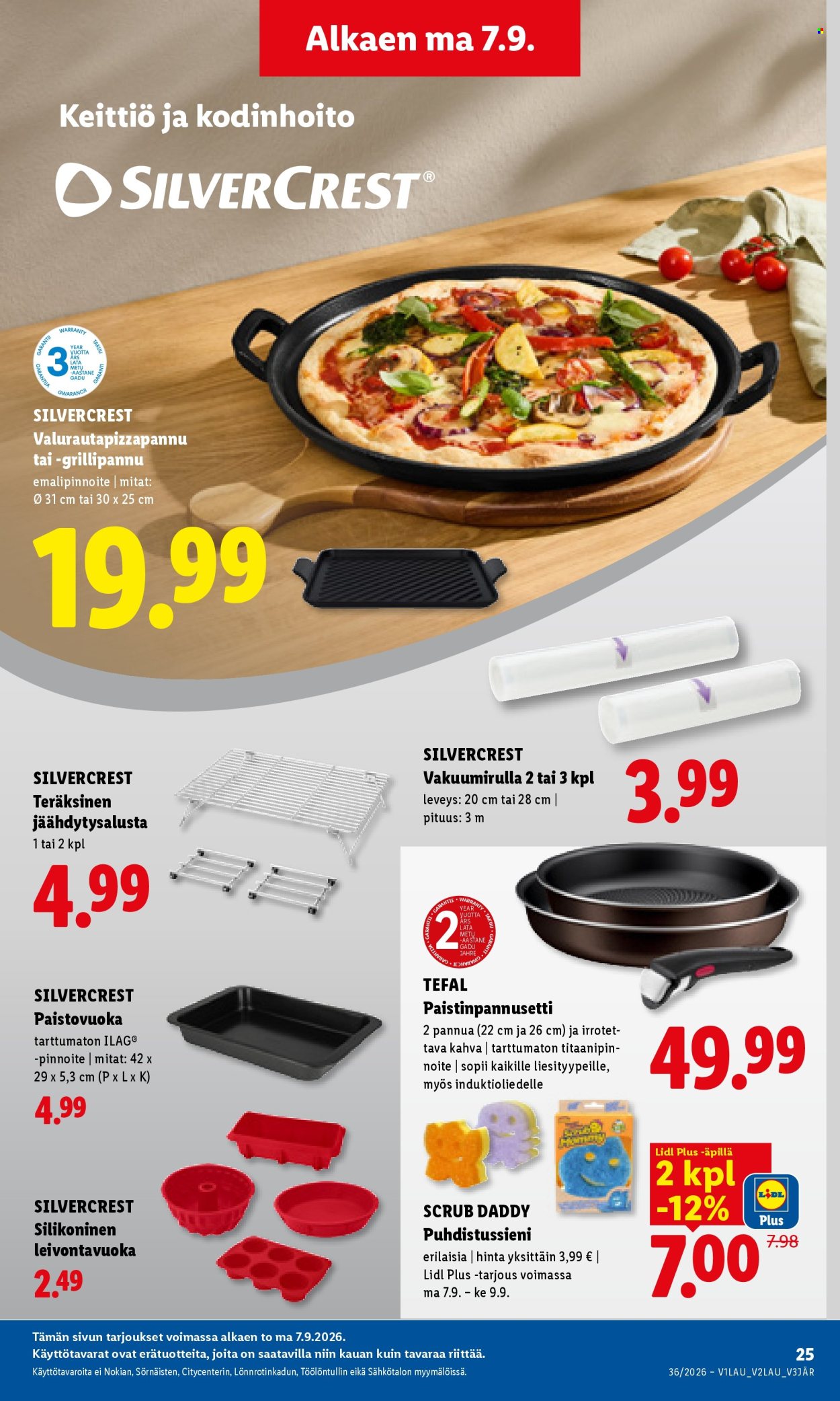 Lidl tarjoukset - 07.09.2026 - 09.09.2026. Sivu 11