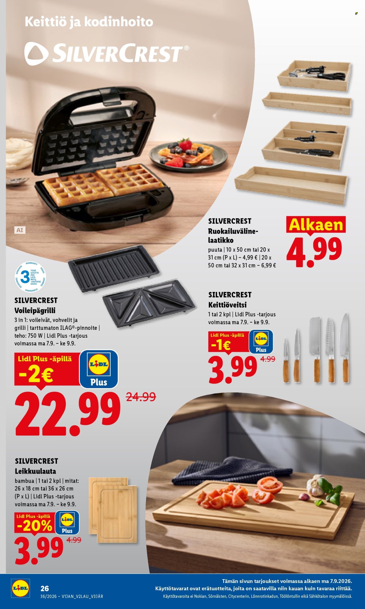 Lidl tarjoukset - 07.09.2026 - 09.09.2026. Sivu 12