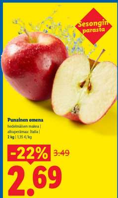 Punainen omena