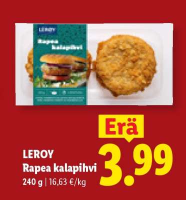 LEROY Rapea kalapihvi