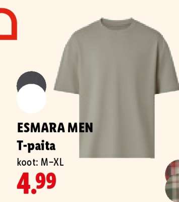 ESMARA MEN T-paita