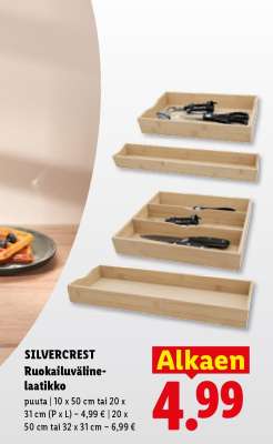 SILVERCREST Ruokailuvälinelaatikko