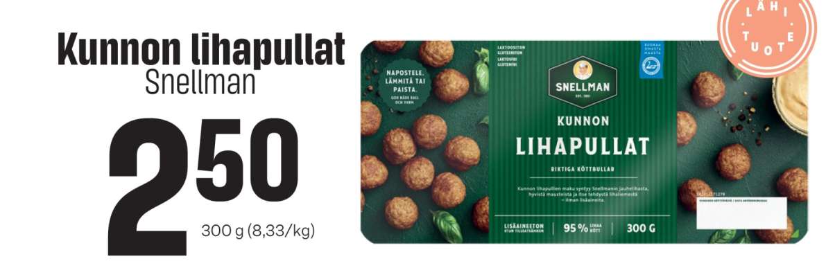 Kunnon lihapullat