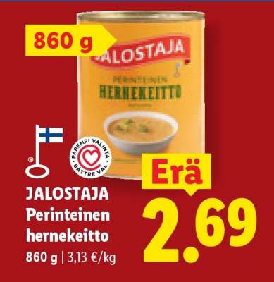 Jalostaja PERINTEINEN HERNEKEITTO