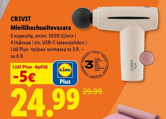 CRIVIT Minilihashuoltovasara