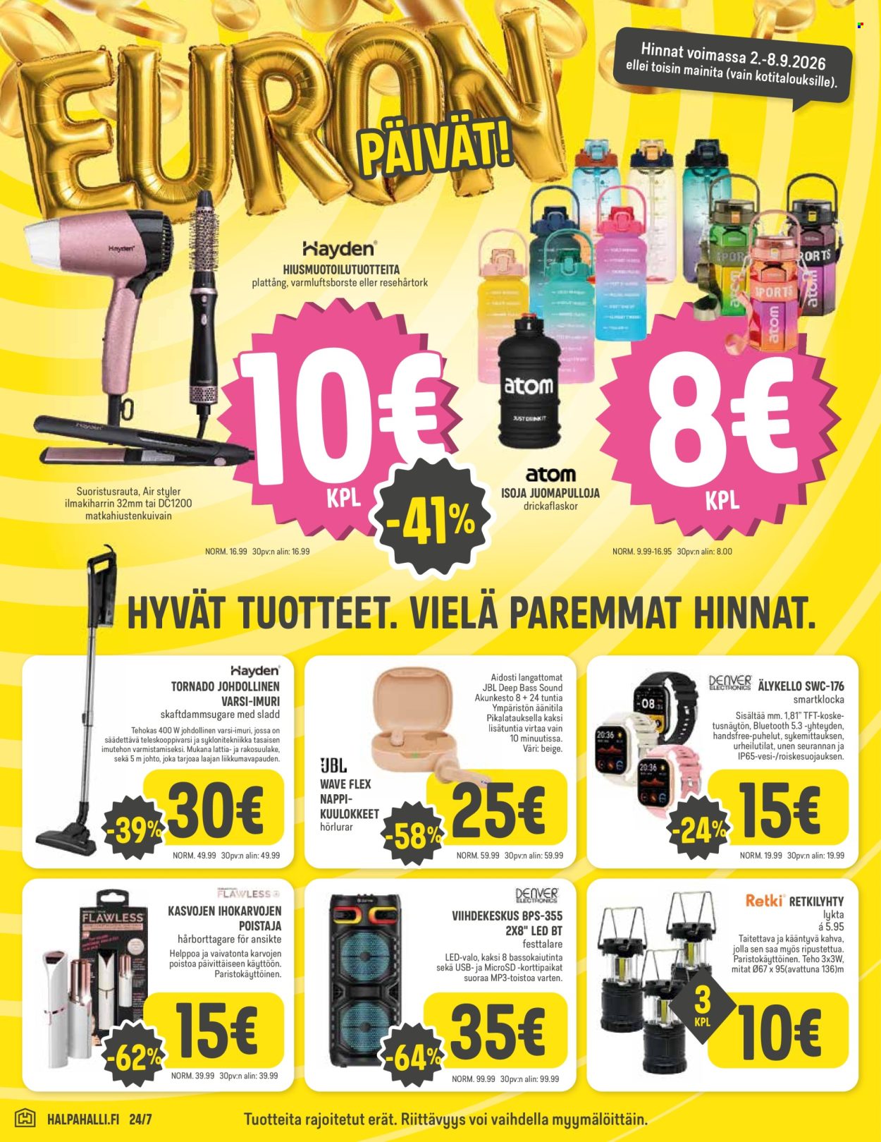 HalpaHalli tarjoukset - 02.09.2026 - 08.09.2026. Sivu 8
