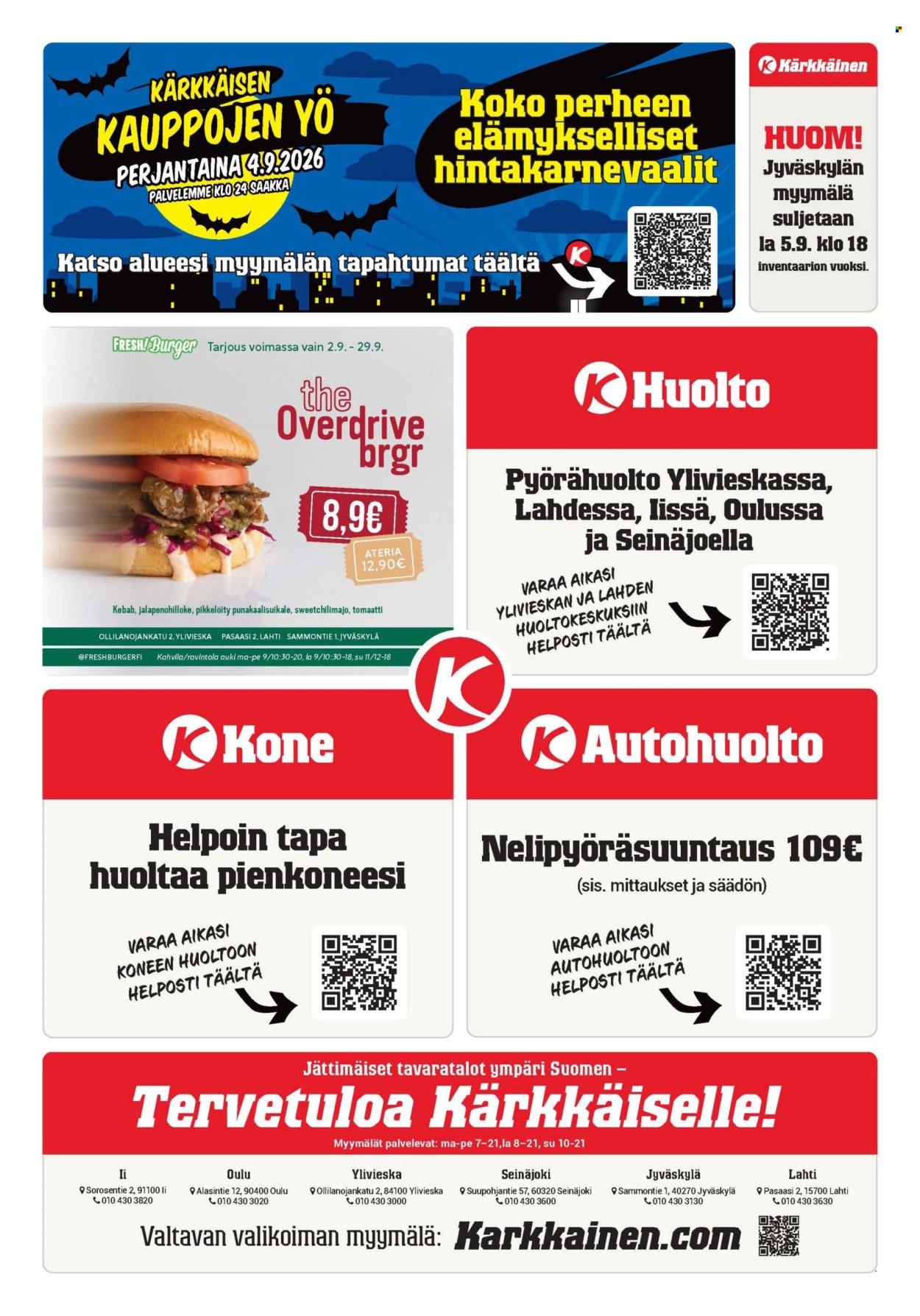 Kärkkäinen tarjoukset - 02.09.2026 - 15.09.2026. Sivu 24