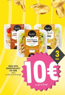 Fresh Hetki SUOSIKKISALAATIT
