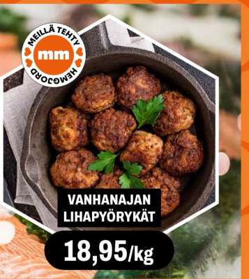 VANHANAJAN LIHAPYÖRYKÄT