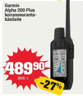 Garmin Alpha 200 Plus