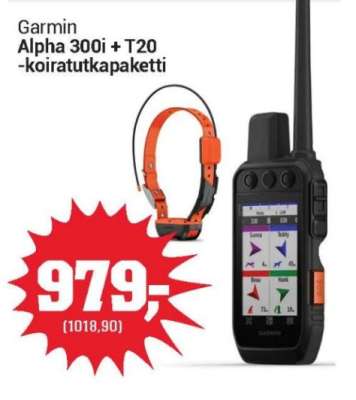 Garmin Alpha 300i + T20