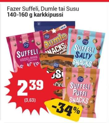 Fazer Suffeli, Dumle tai Susu