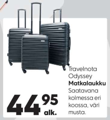 Travelnota Odyssey Matkalaukku