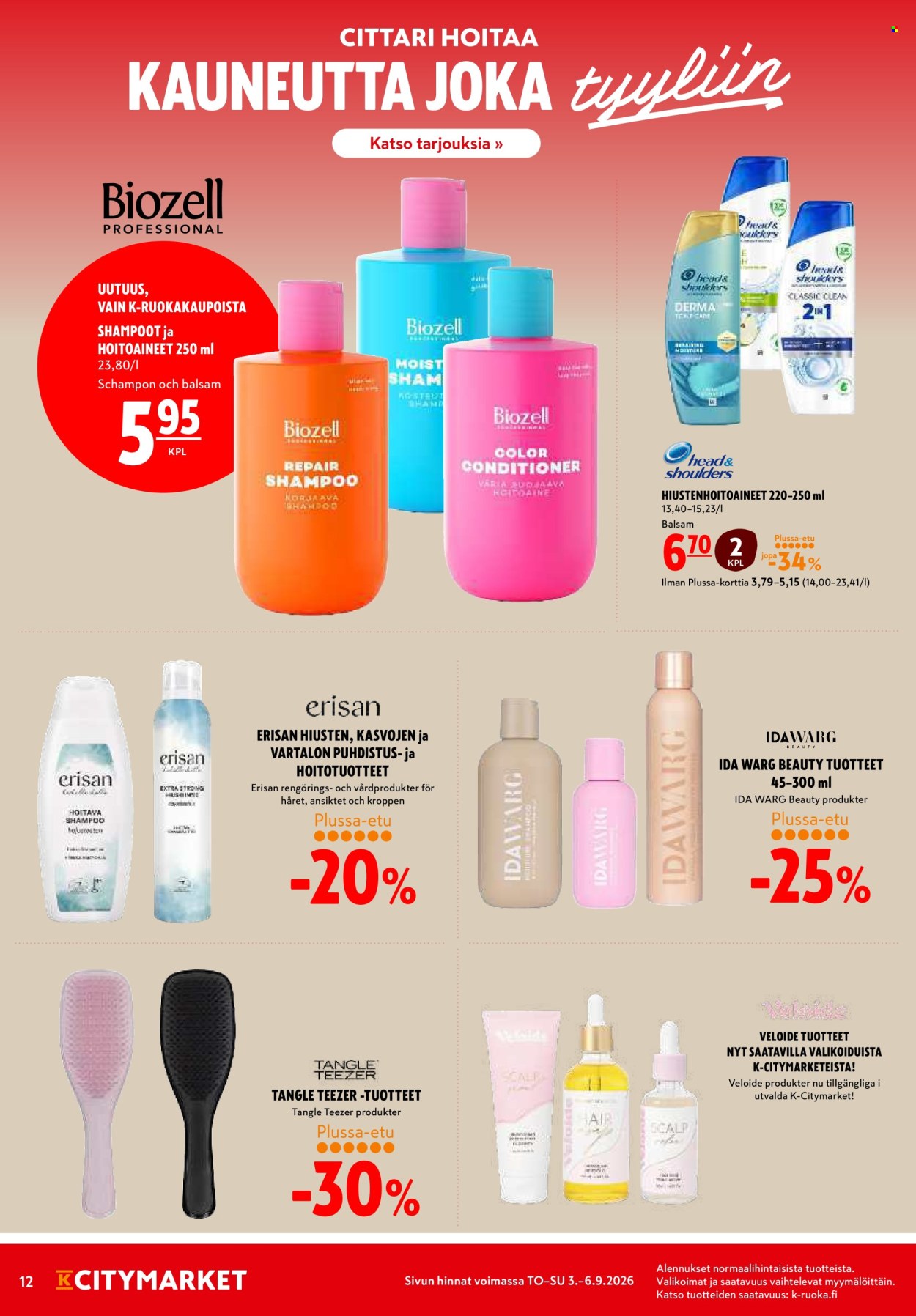 K-citymarket tarjoukset - 03.09.2026 - 06.09.2026. Sivu 12
