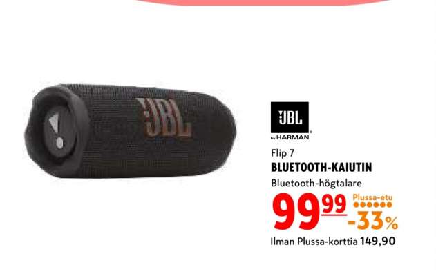 JBL Flip 7 BLUETOOTH-KAIUTIN