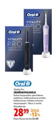 Oral-B Vitality Pro SÄHKÖHAMMASHARJA