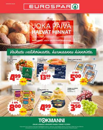 Tokmanni tarjoukset  - 03.09.2026 - 06.09.2026.