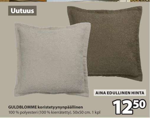 GULDBLOMME koristetyynynpäällinen