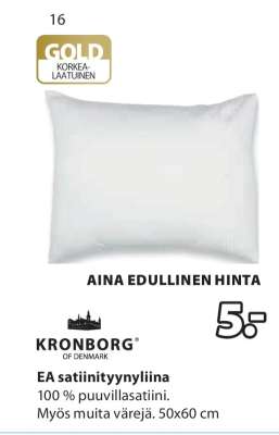 EA satiinityynyliina