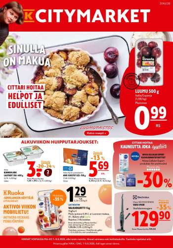 thumbnail - K-citymarket tarjoukset