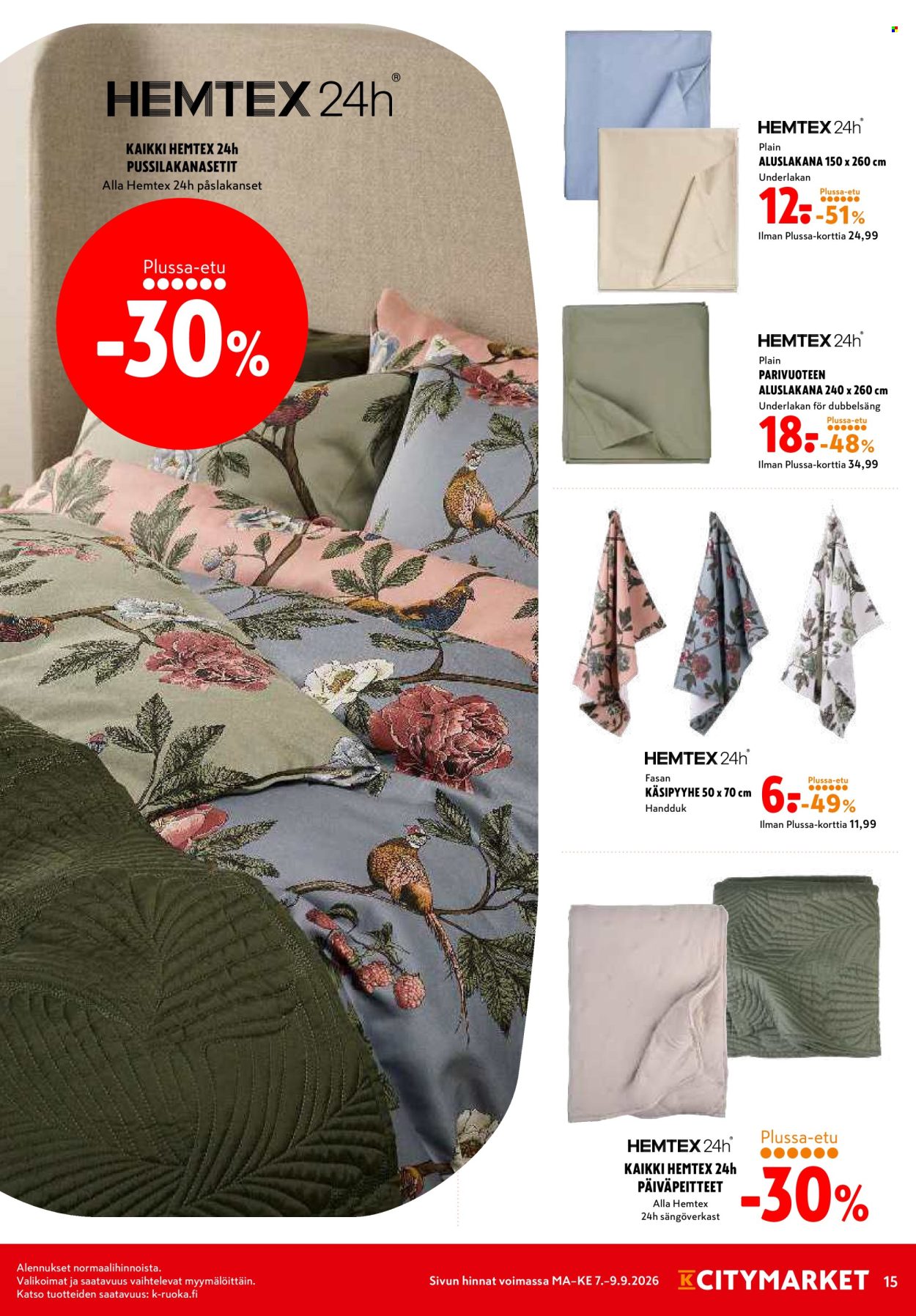 K-citymarket tarjoukset - 07.09.2026 - 09.09.2026. Sivu 15