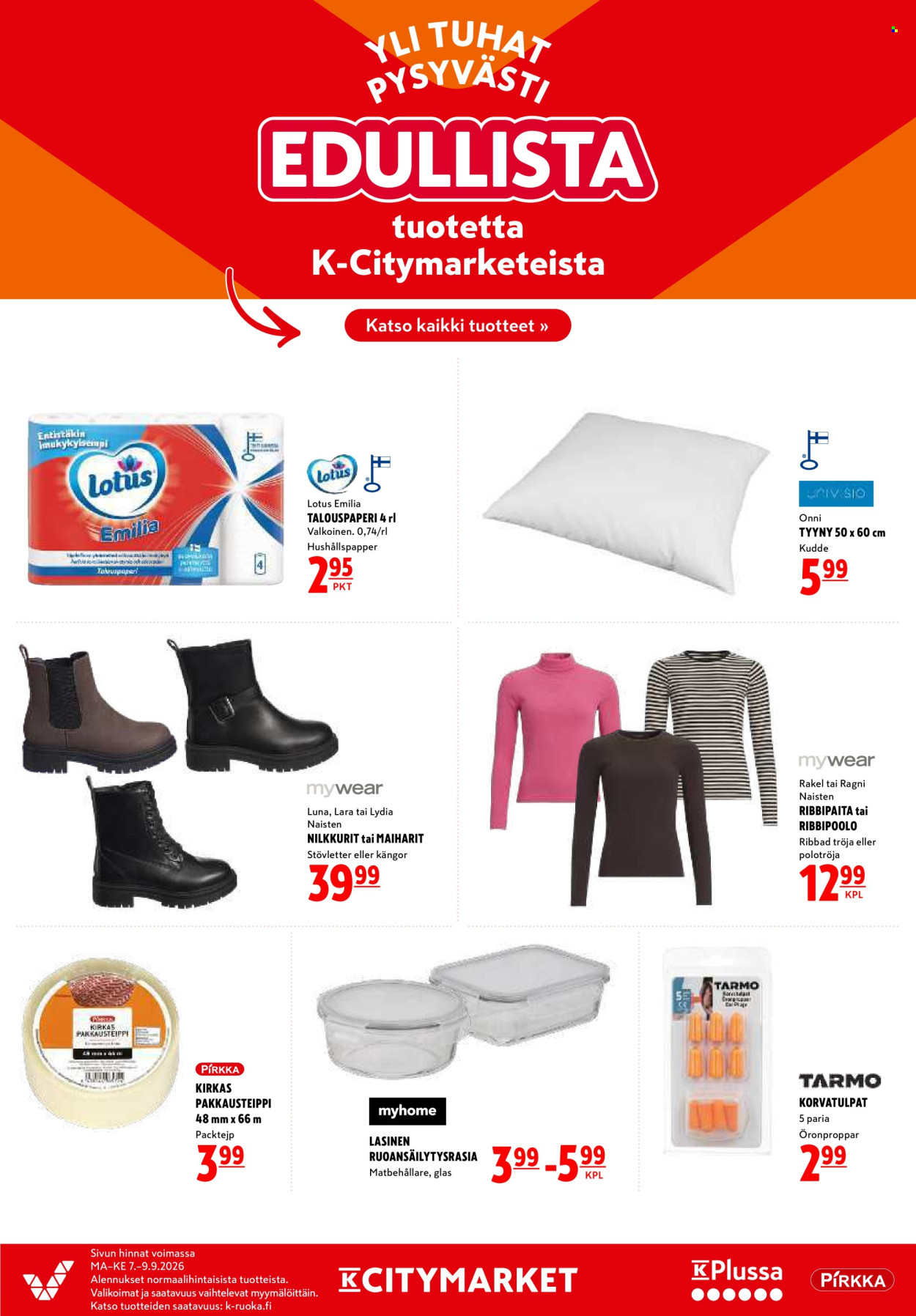 K-citymarket tarjoukset - 07.09.2026 - 09.09.2026. Sivu 19