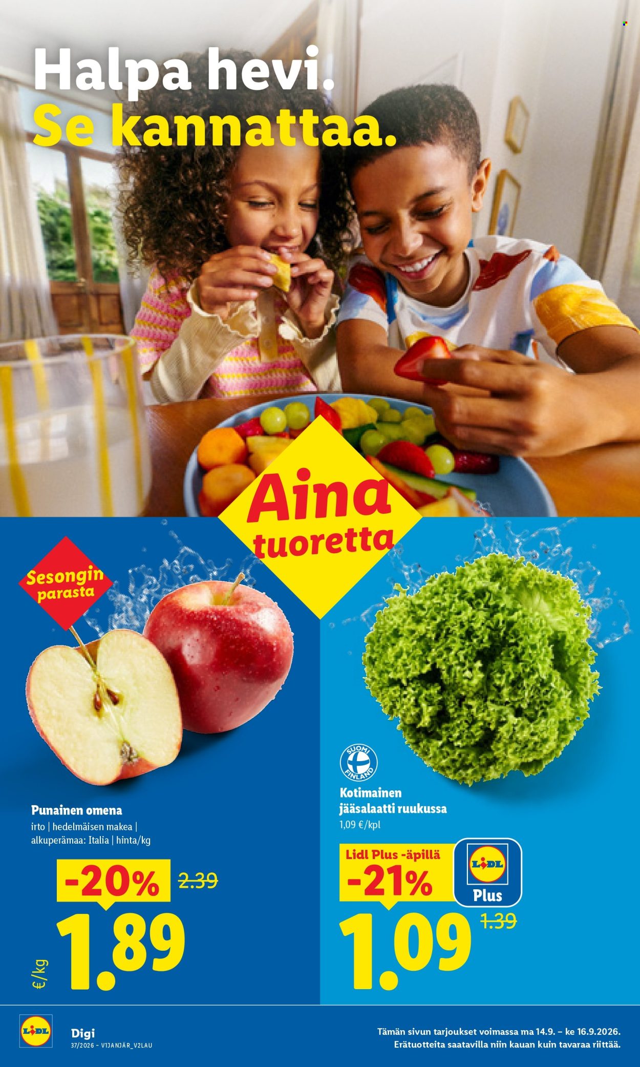 Lidl tarjoukset - 14.09.2026 - 16.09.2026. Sivu 2