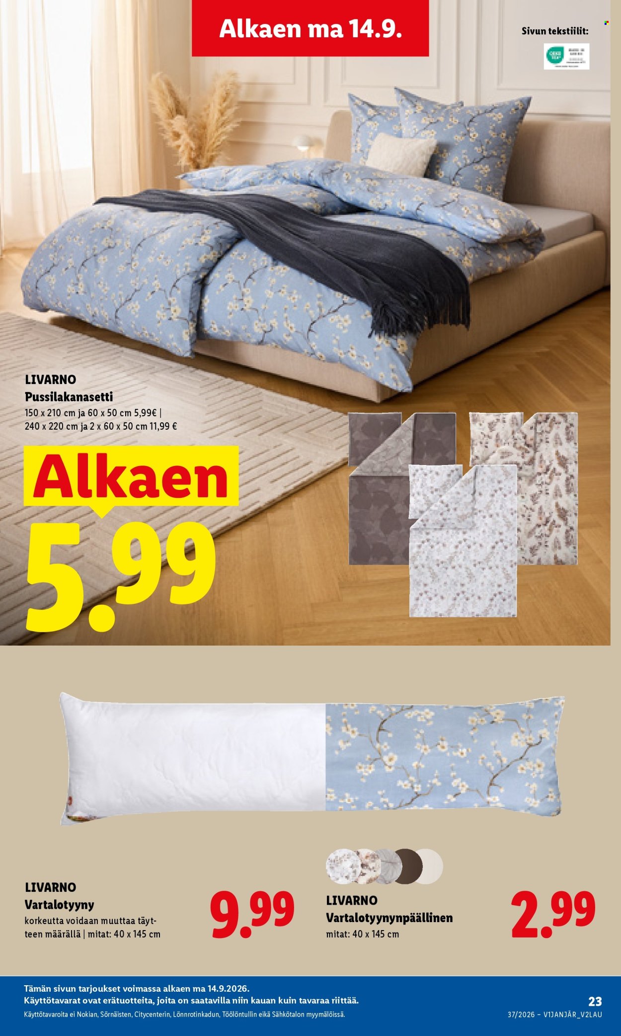 Lidl tarjoukset - 14.09.2026 - 16.09.2026. Sivu 6