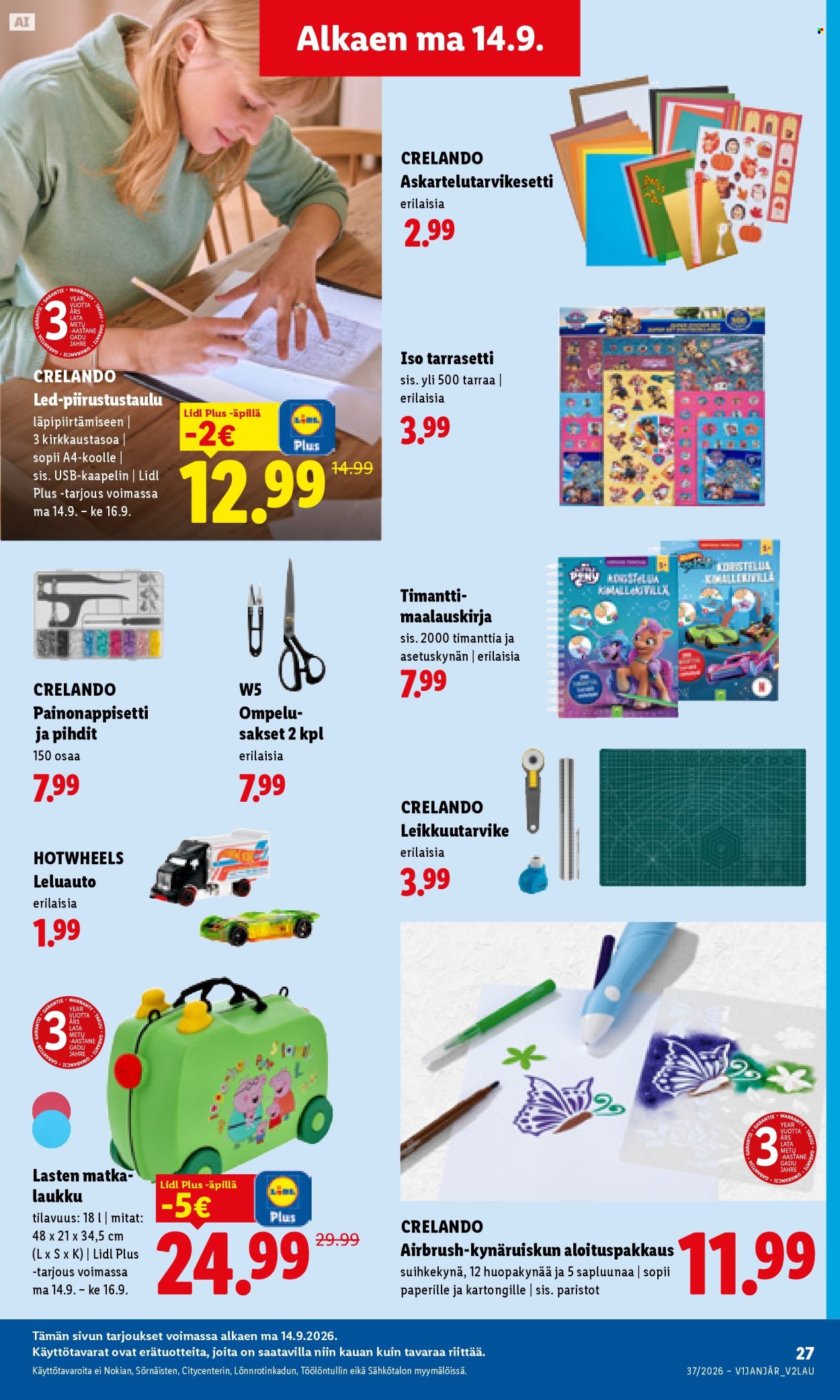 Lidl tarjoukset - 14.09.2026 - 16.09.2026. Sivu 10
