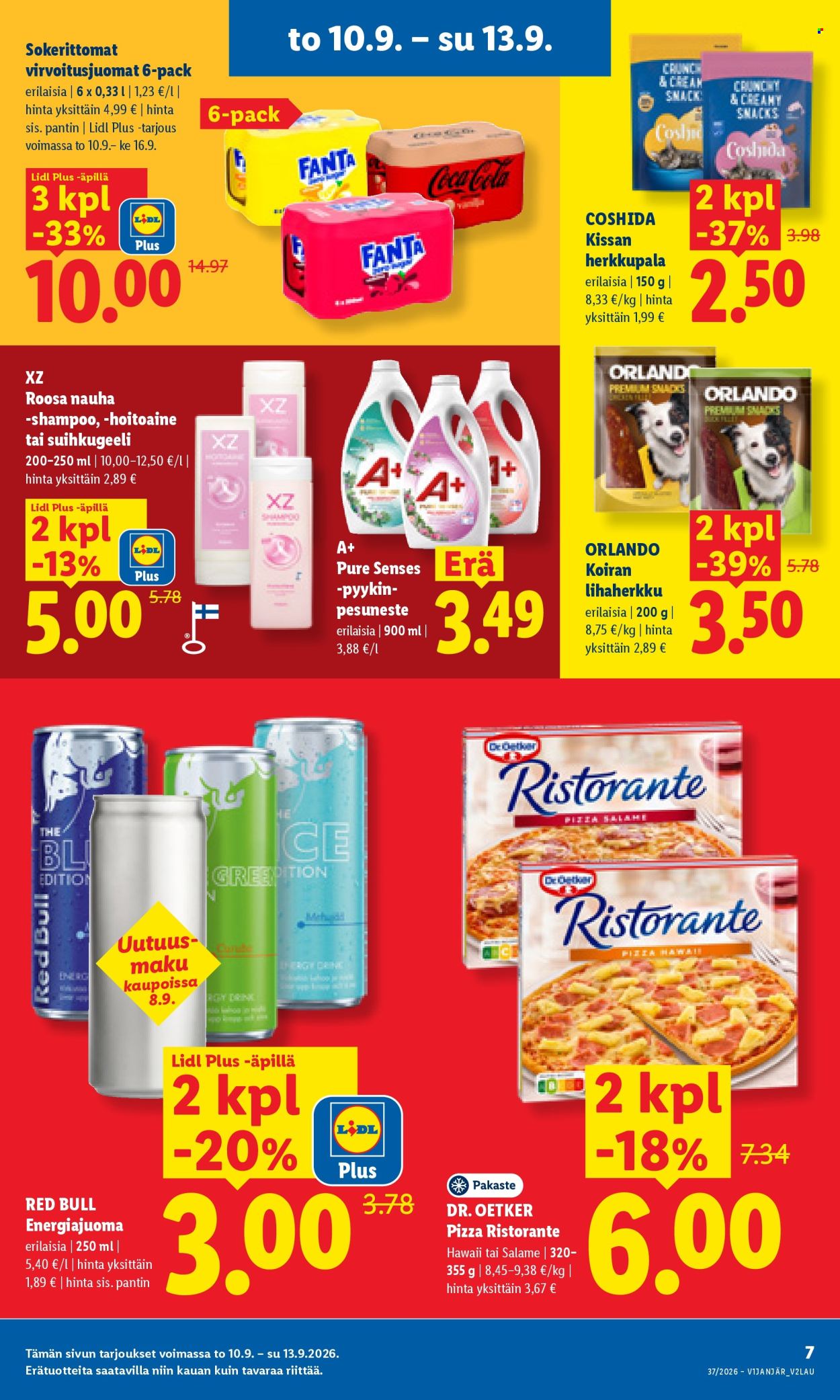 Lidl tarjoukset - 10.09.2026 - 13.09.2026. Sivu 7