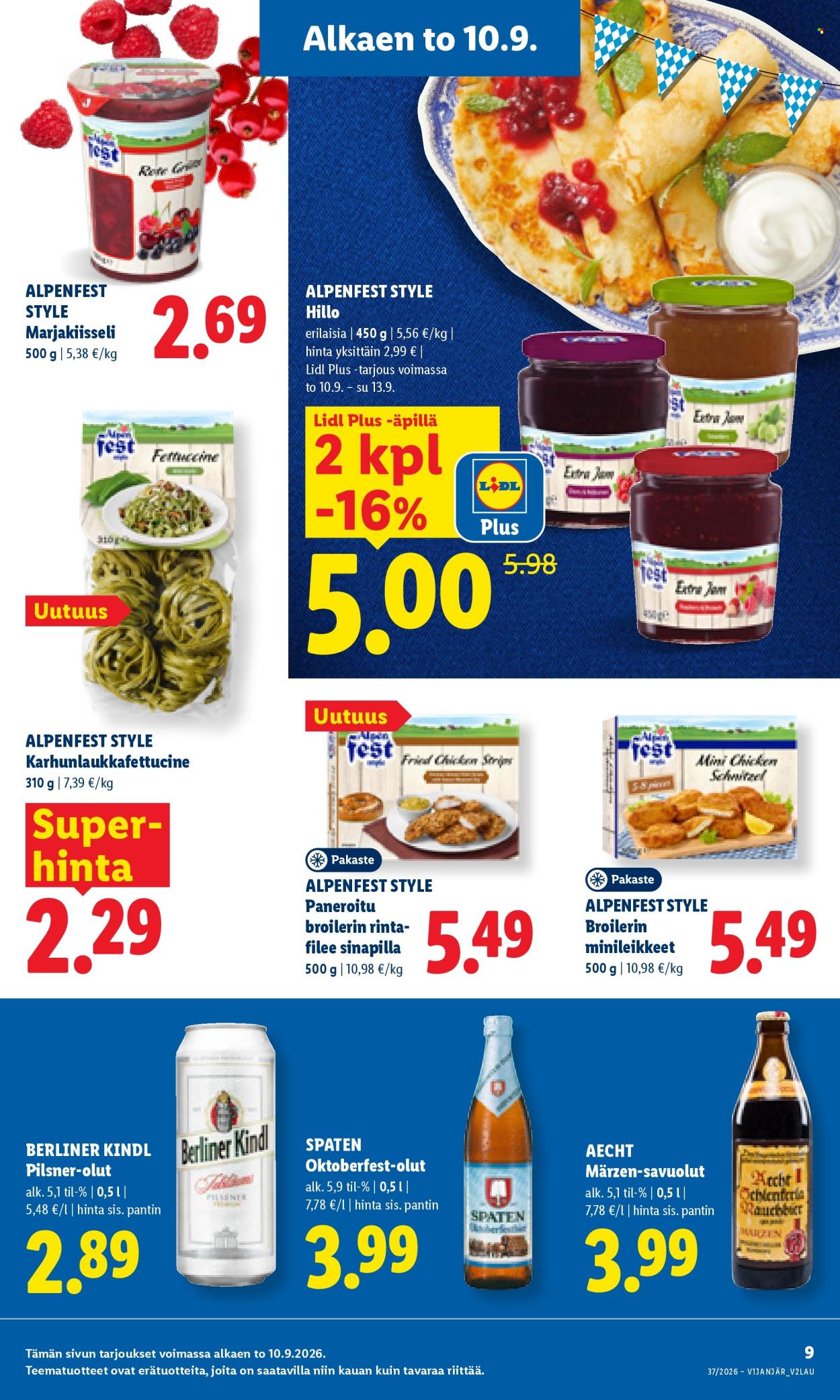 Lidl tarjoukset - 10.09.2026 - 13.09.2026. Sivu 9