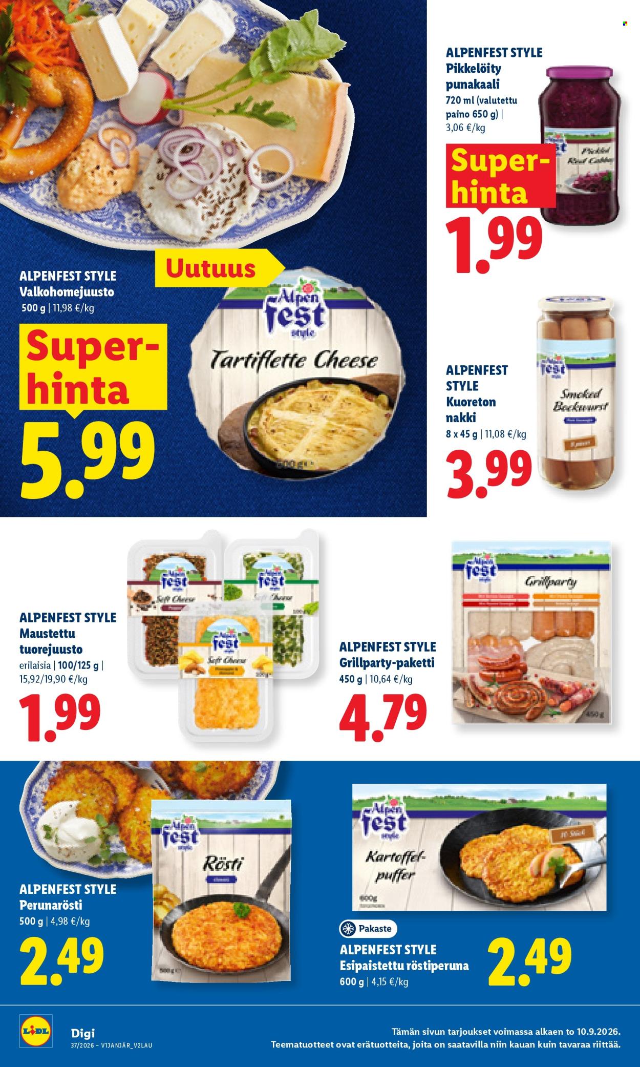 Lidl tarjoukset - 10.09.2026 - 13.09.2026. Sivu 12