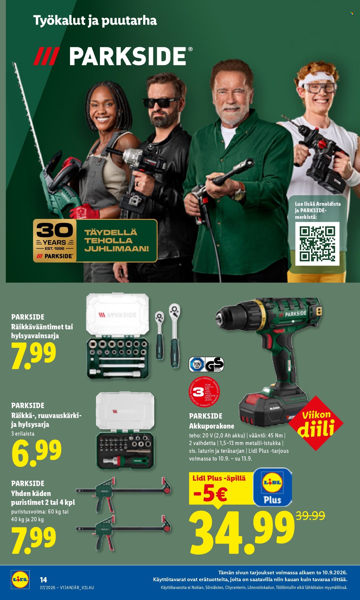 Lidl tarjoukset - 10.09.2026 - 13.09.2026. Sivu 16