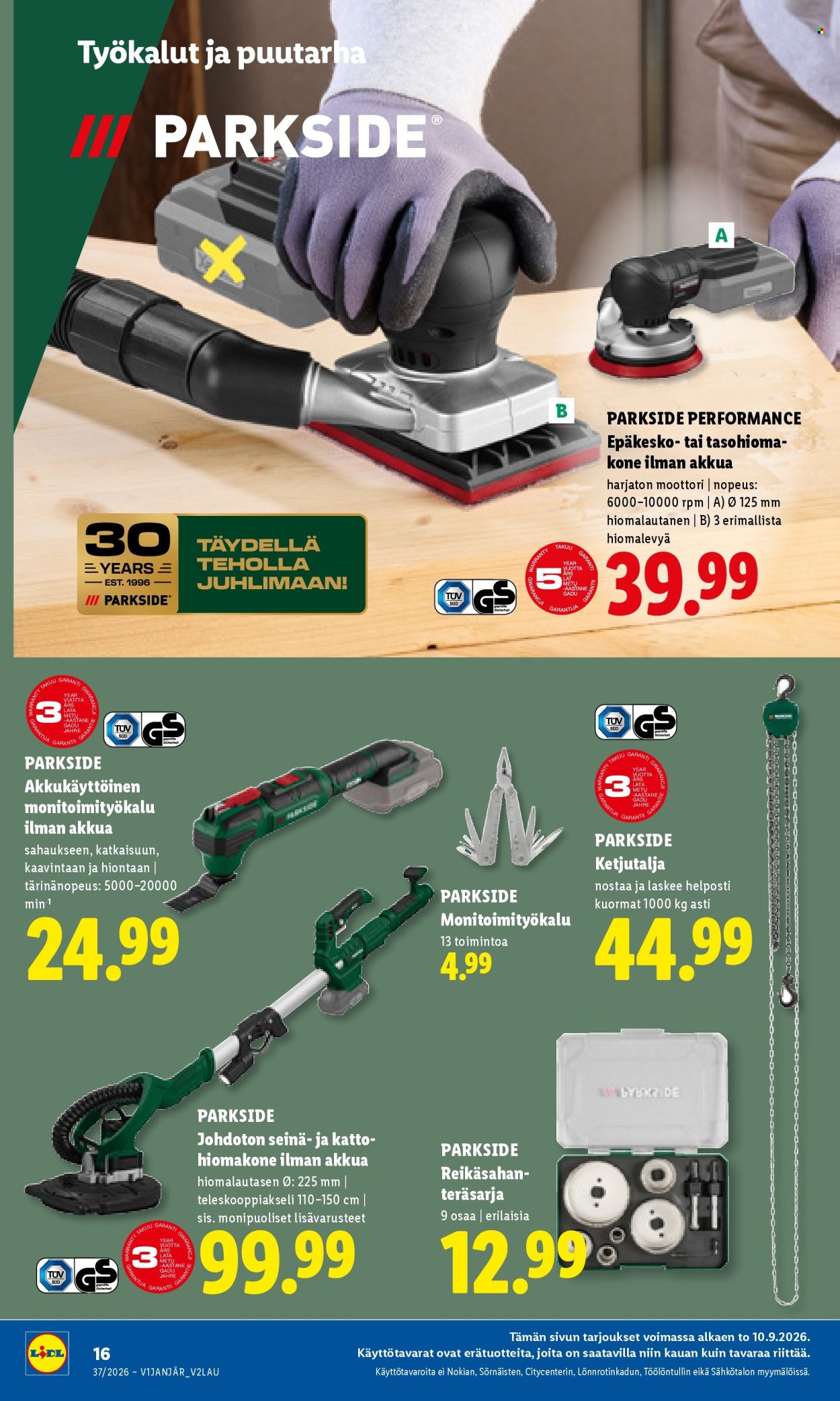 Lidl tarjoukset - 10.09.2026 - 13.09.2026. Sivu 18