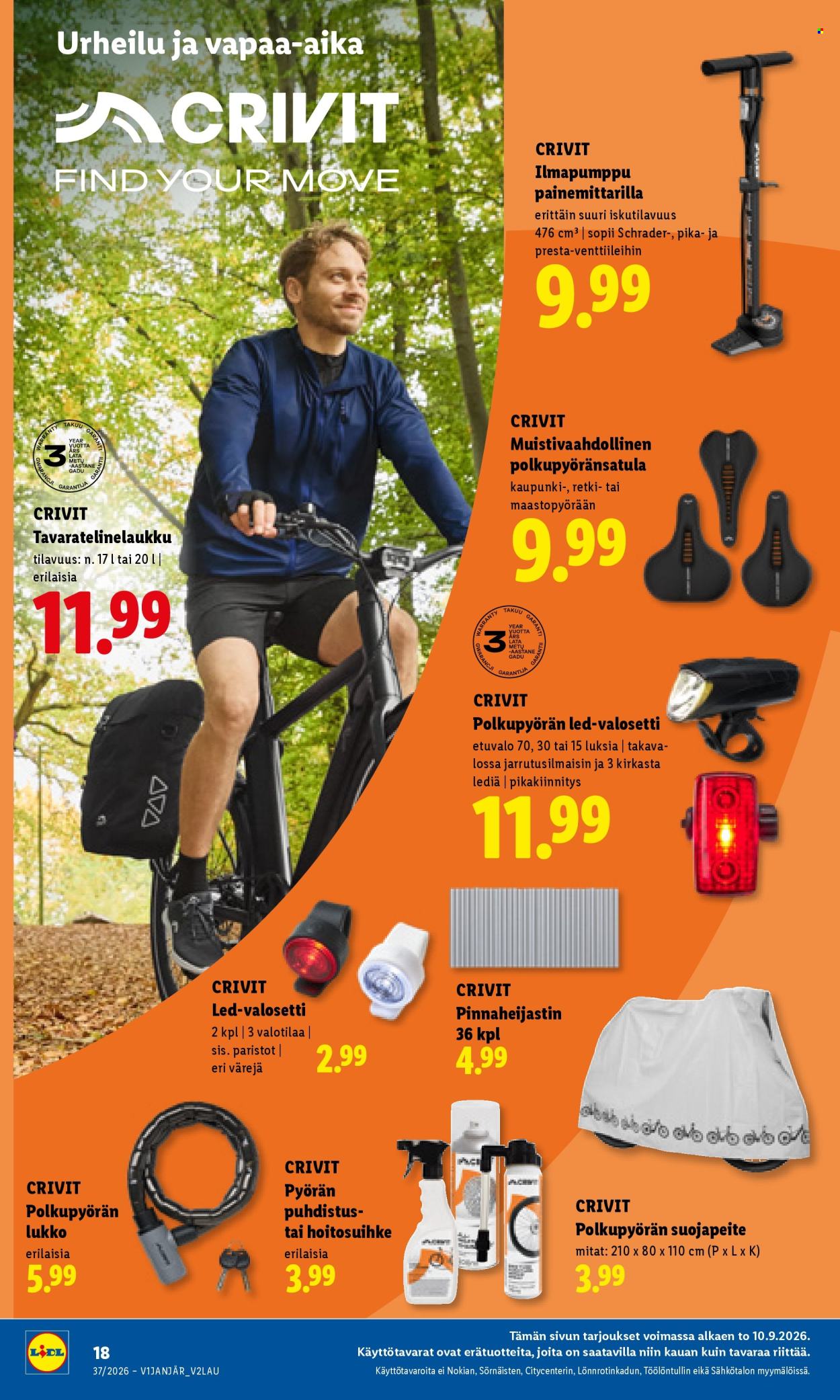 Lidl tarjoukset - 10.09.2026 - 13.09.2026. Sivu 20