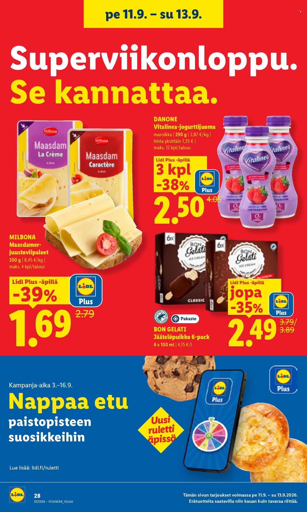 Lidl tarjoukset - 10.09.2026 - 13.09.2026. Sivu 25