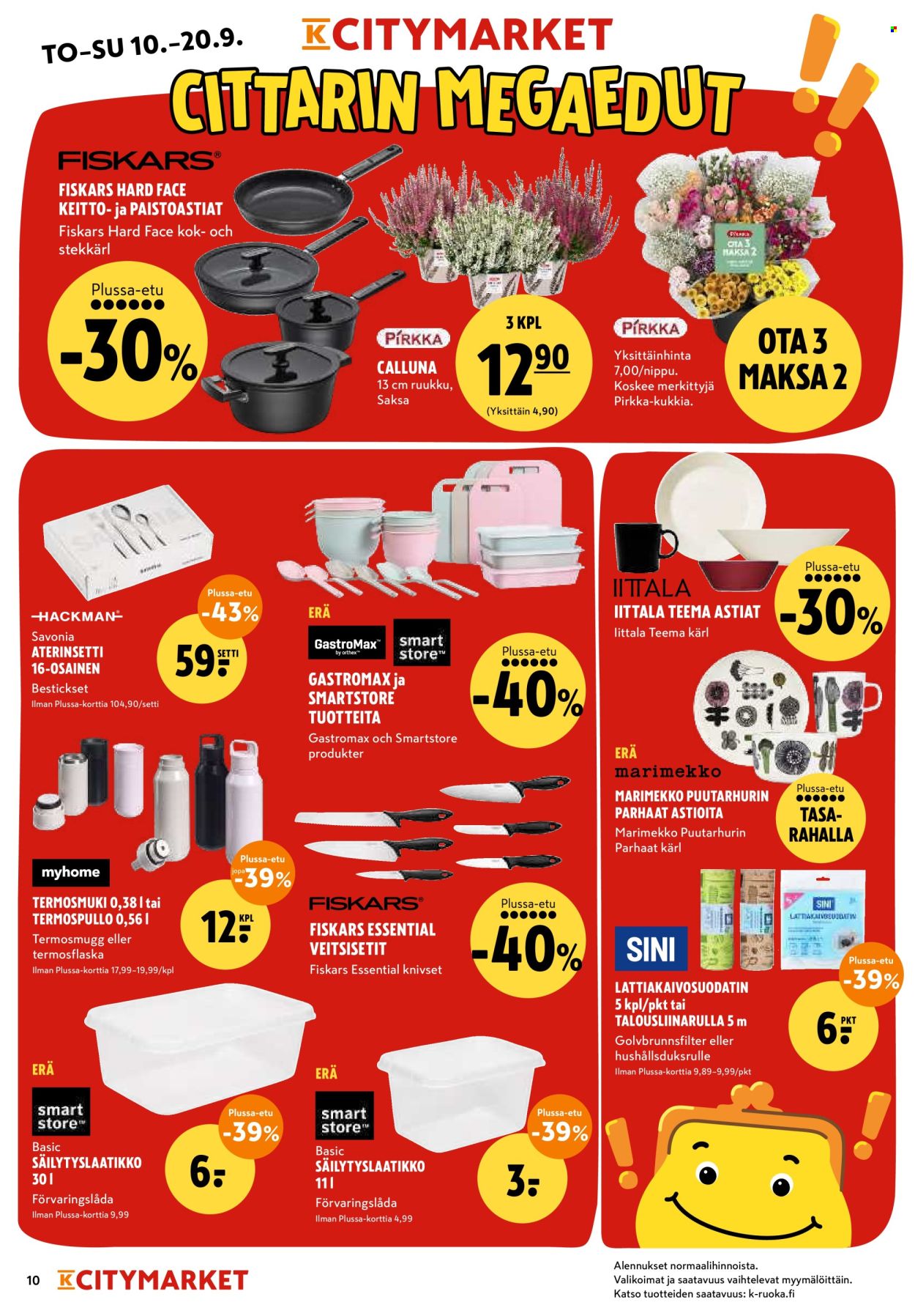 K-citymarket tarjoukset - 10.09.2026 - 20.09.2026. Sivu 10