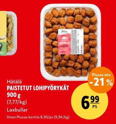 Hätälä PAISTETUT LOHIPYÖRYKÄT 900 g