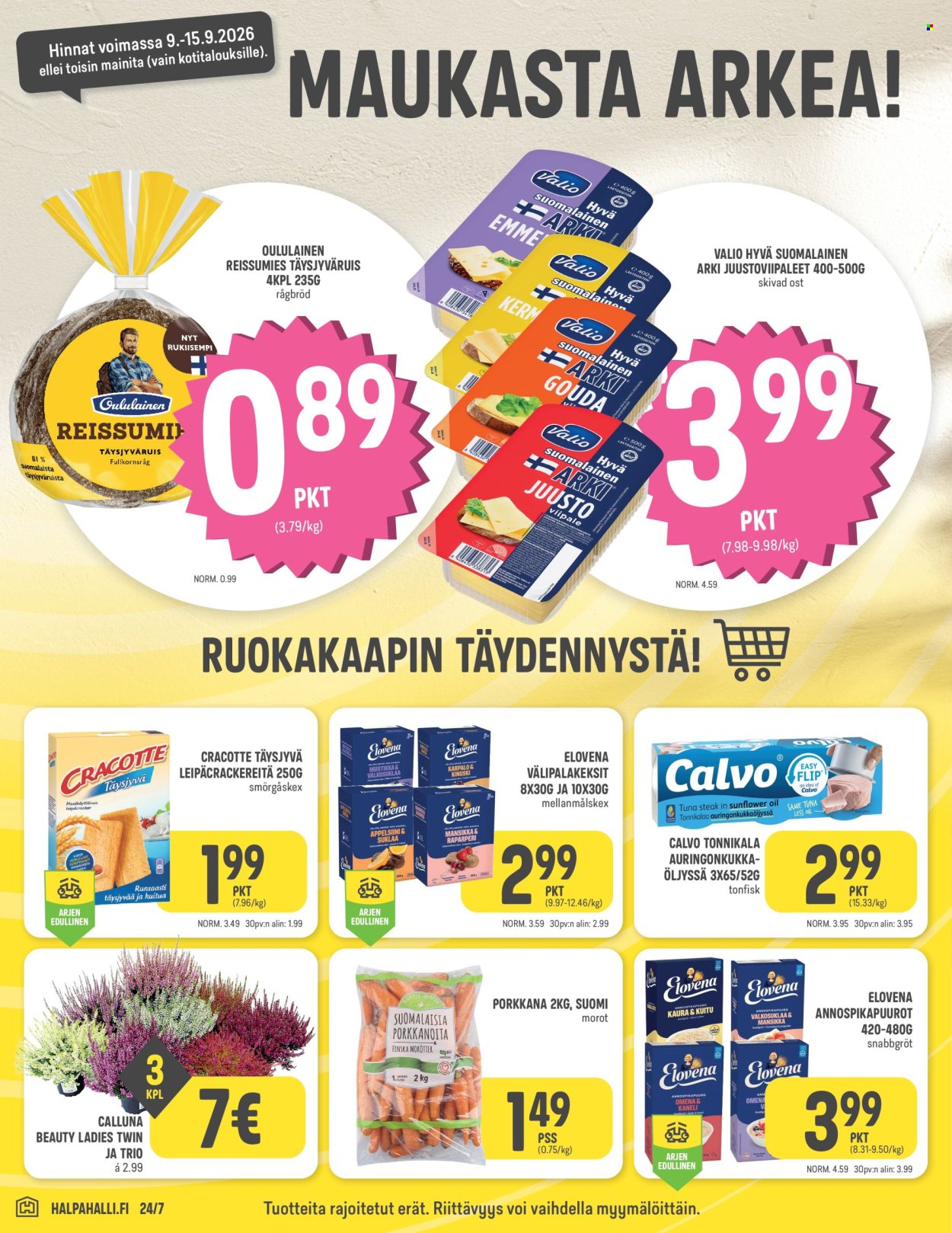 HalpaHalli tarjoukset - 09.09.2026 - 15.09.2026. Sivu 2