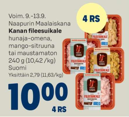 NAAPURIN MAALAISKANA Kanan fileesuikale