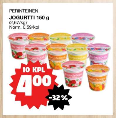 PERINTEINEN JOGURTTI 150 g