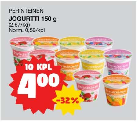 Perinteinen jogurtti