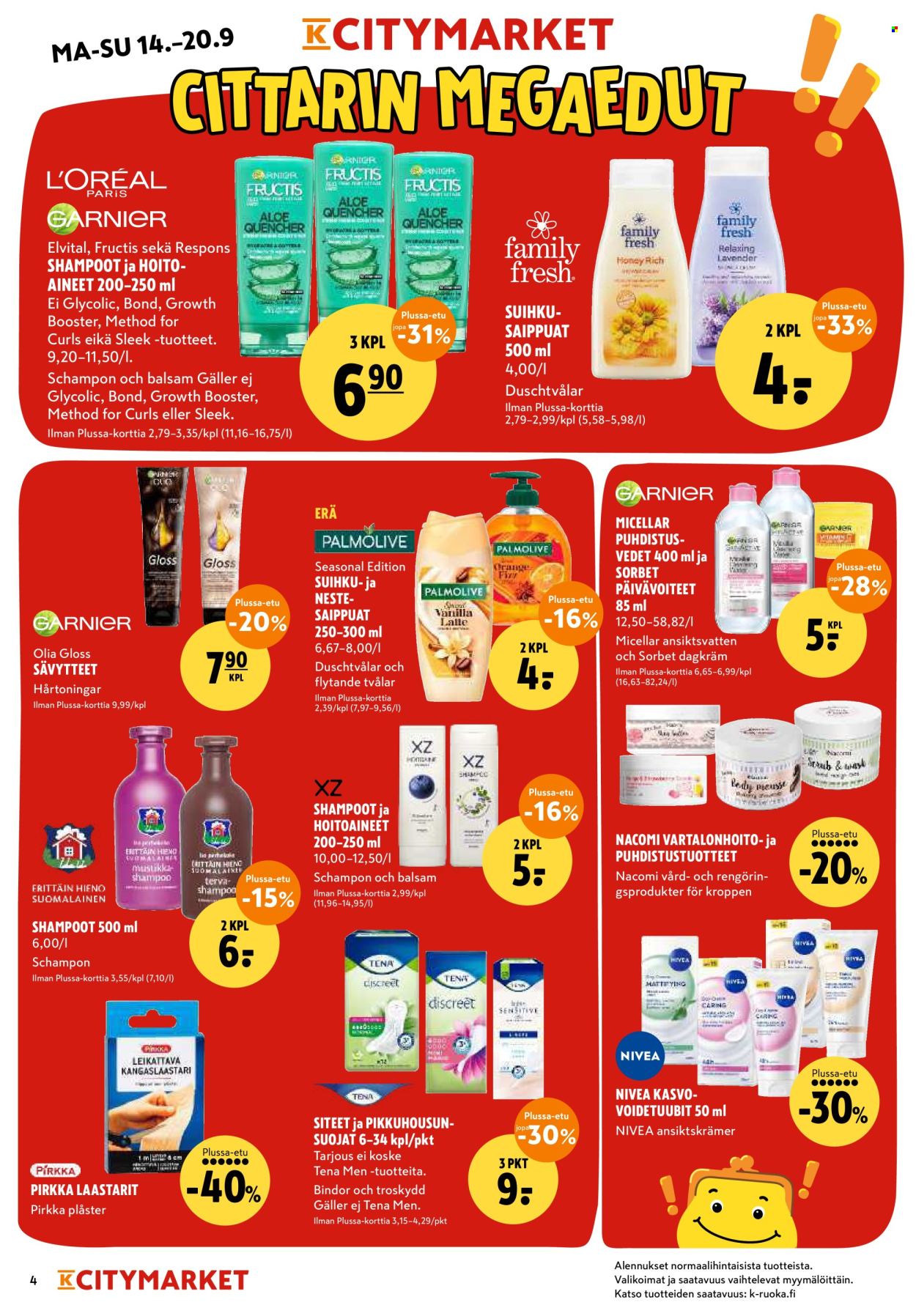 K-citymarket tarjoukset - 14.09.2026 - 20.09.2026. Sivu 4