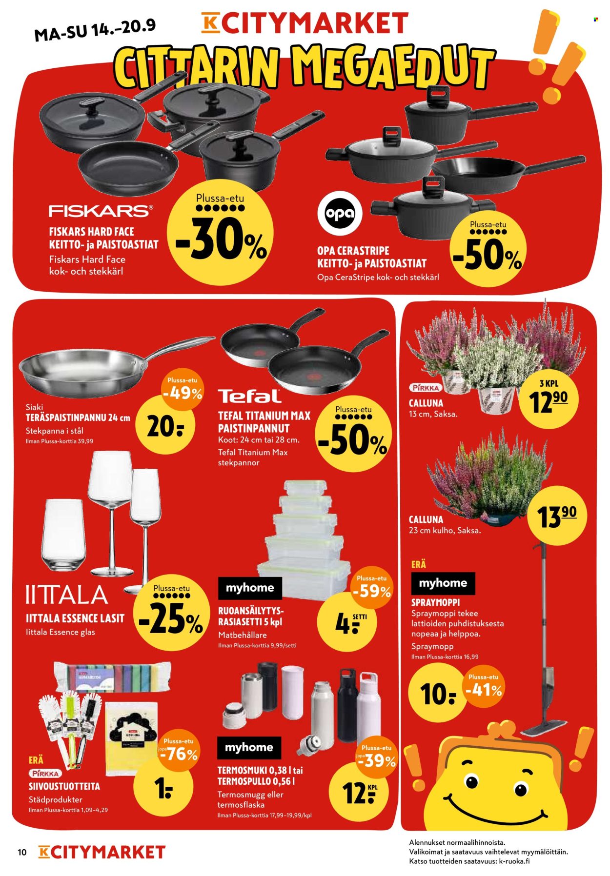 K-citymarket tarjoukset - 14.09.2026 - 20.09.2026. Sivu 10
