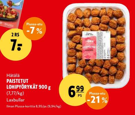 Hätälä PAISTETUT LOHIPYÖRYKÄT 900 g