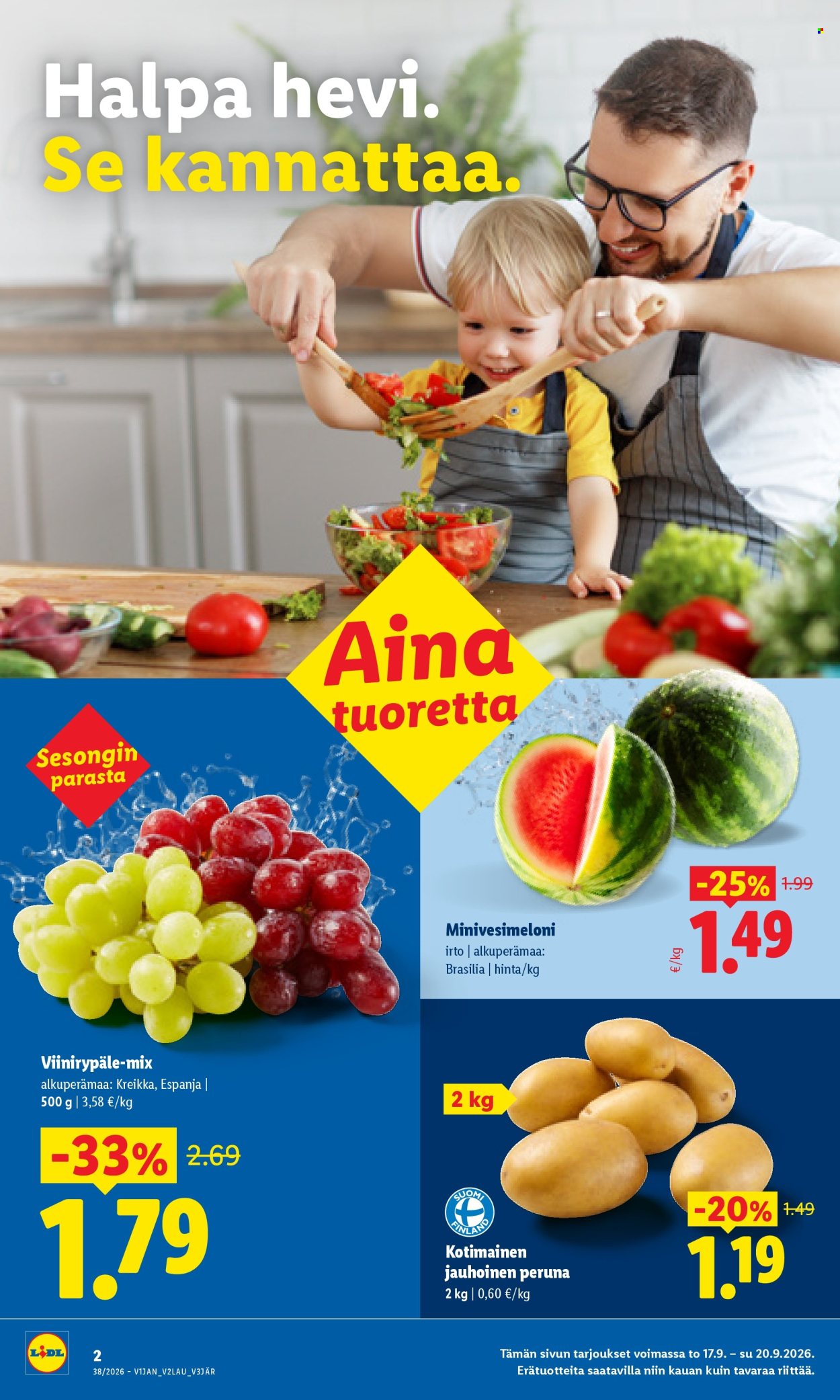 Lidl tarjoukset - 17.09.2026 - 20.09.2026. Sivu 2