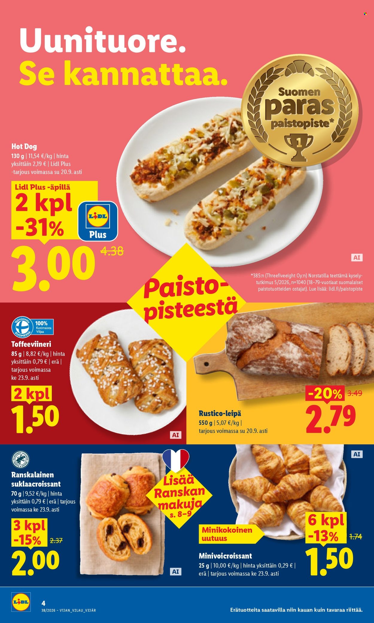 Lidl tarjoukset - 17.09.2026 - 20.09.2026. Sivu 4