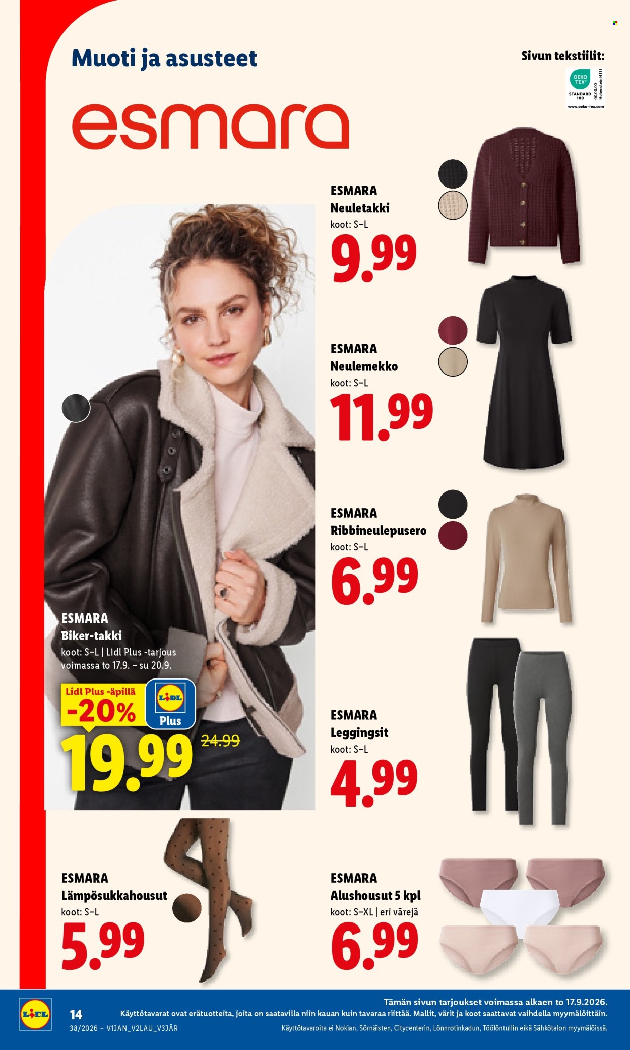 Lidl tarjoukset - 17.09.2026 - 20.09.2026. Sivu 16