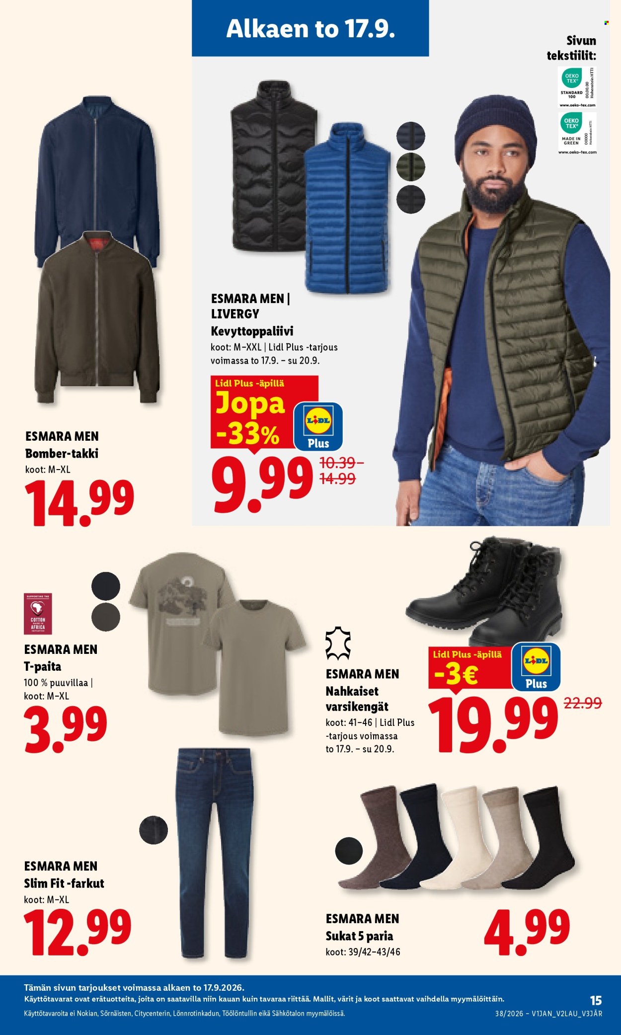 Lidl tarjoukset - 17.09.2026 - 20.09.2026. Sivu 17